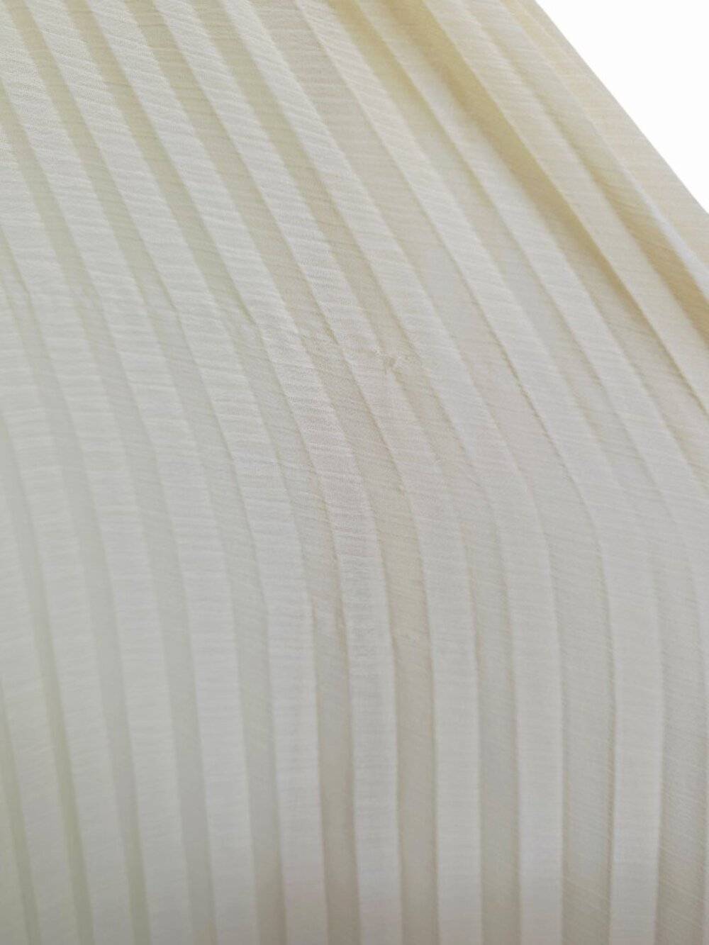 Alexis Sunniva Dress Yellow Pleated‎ Strapless Plissé Maxi Gown Size L - Picture 11 of 16